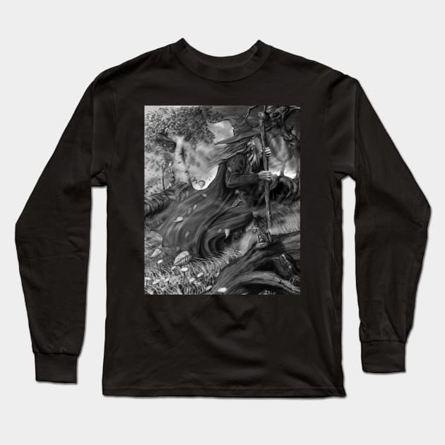 The Wizards Path Long Sleeve T-Shirt by AndyJamesMcCann